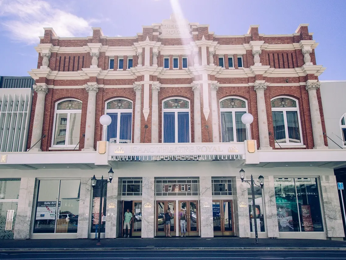 outside isaac theatre